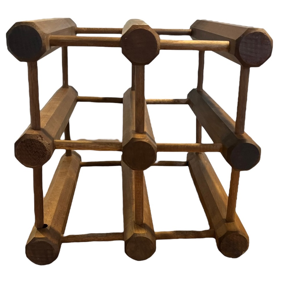 Wooden Wine Rack - Picture 2 of 10